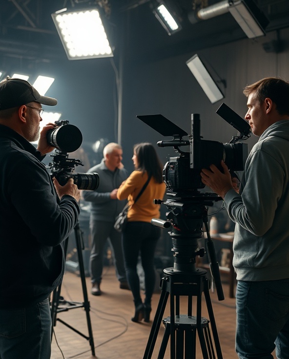 Behind the scenes